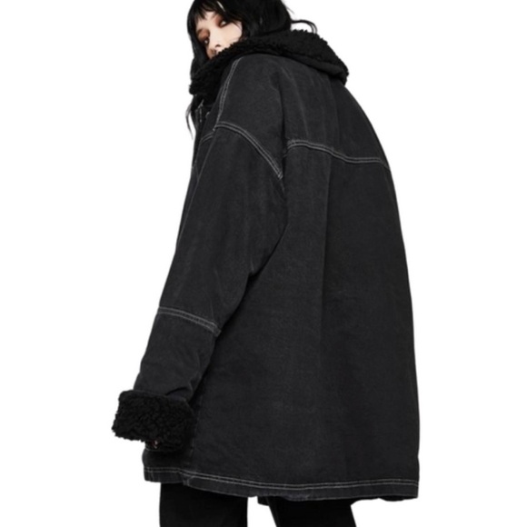 BDG Oversized Denim Dylan Donkey Jacket Size XS - Picture 16 of 16